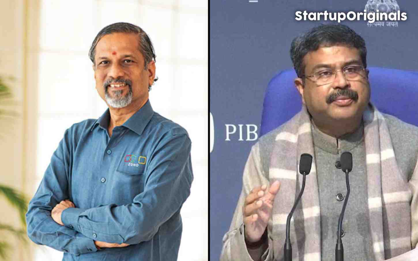 Education Ministry Mandates Use of Sridhar Vembu’s Zoho Office for All Official Work