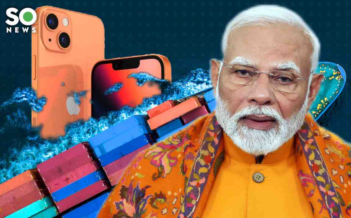 India’s Electronics Exports Hit Record ₹4.15 Lakh Crore in 2025, Driven by iPhone Shipments