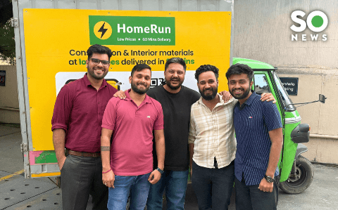 HomeRun Raises $12 Million in Series A+ to Expand 60-Minute Construction Material Delivery Across India